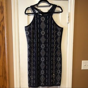 White House Black Market Jeweled Mini